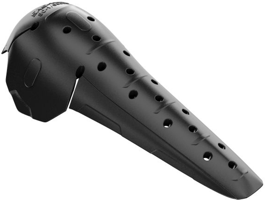 SAS-TEC SC-1/06 Evo Elbow/Knee Protectors, black, black, Size One Size