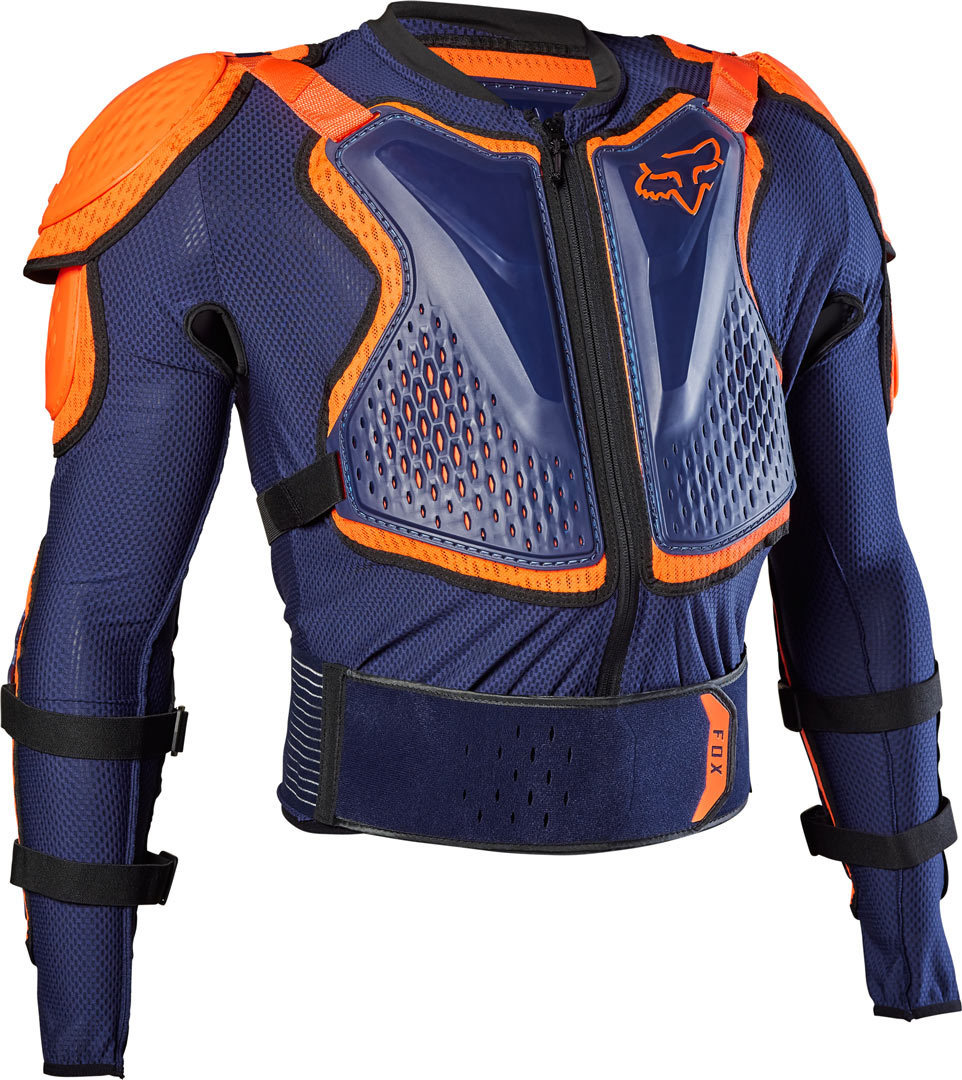 FOX Titan Sport Beschermer jas, blauw, afmeting L