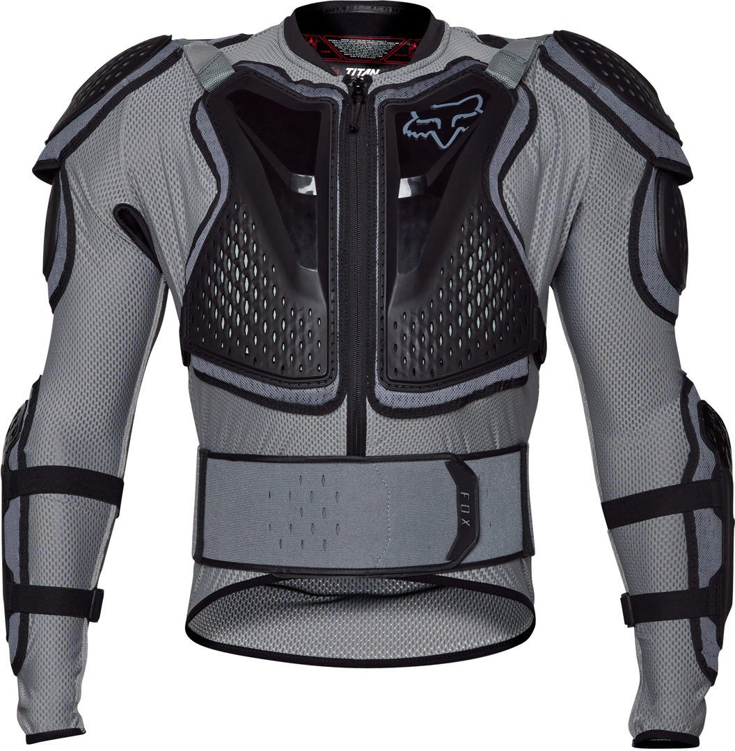 FOX Titan Sport Куртка-защитник Черный/Серый L 