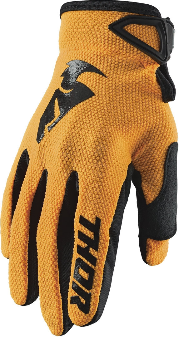 Thor Sector Motocross Gloves, orange, Size L, orange, Size L