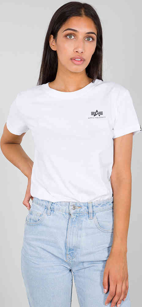 Alpha Industries Basic Small Logo Maglietta Ladies