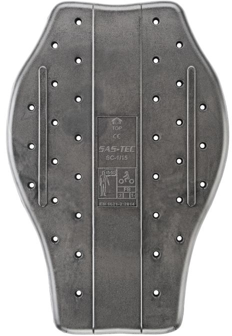 SAS-TEC SC-1/15 Back Protector, black, black, Size One Size