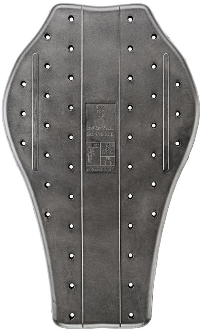 SAS-TEC SC-1/15 XXL Back Protector, black, black, Size One Size
