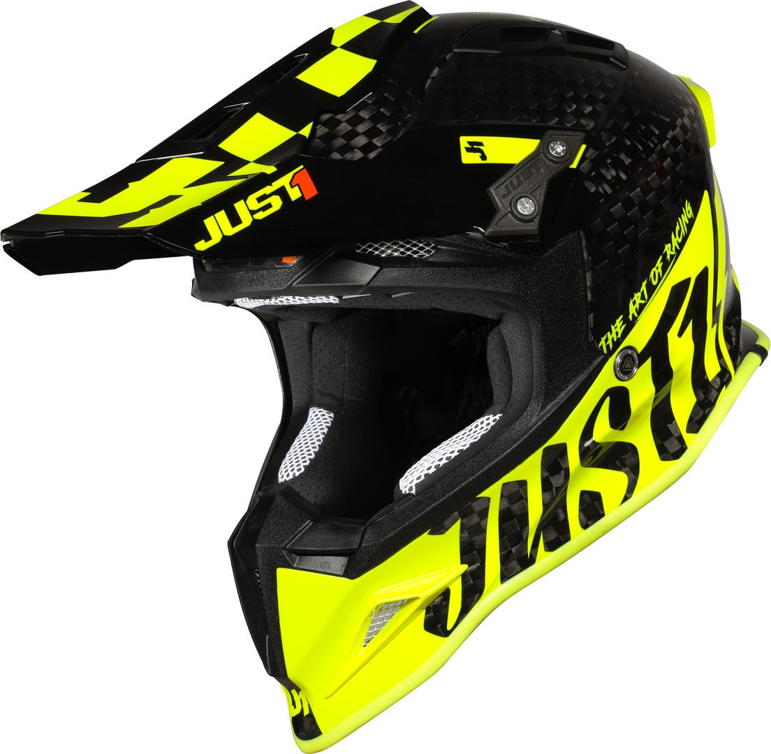 Just1 J12 Pro Racer, black-yellow, Size L, L Black Yellow unisex