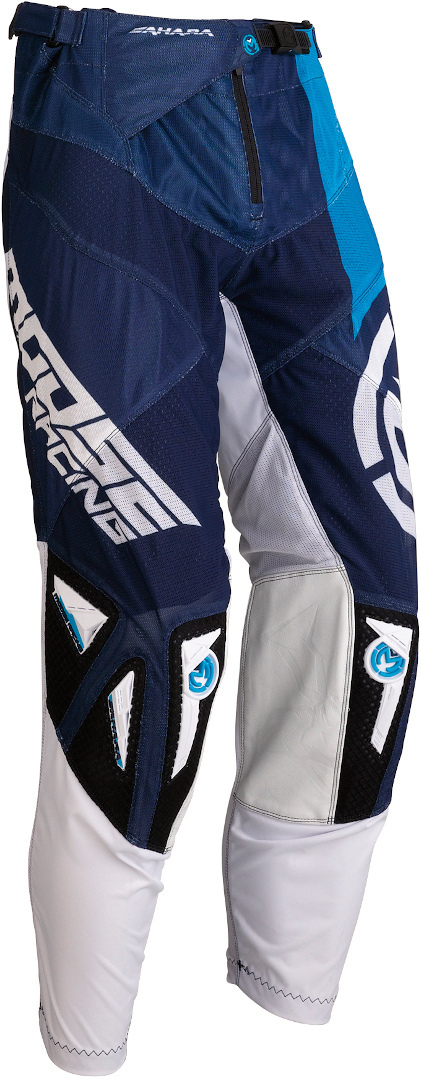 Moose Racing Sahara S20 Motocross Hose, weiss-blau, Größe 32, weiss-blau, Größe 32