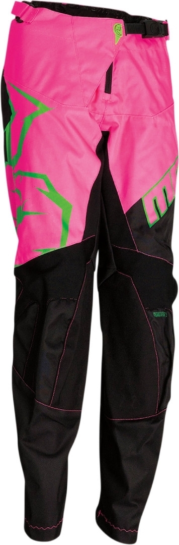 Moose Racing Qualifier S20 Youth Motocross Pants, black-pink, Size XS, black-pink, Size XS