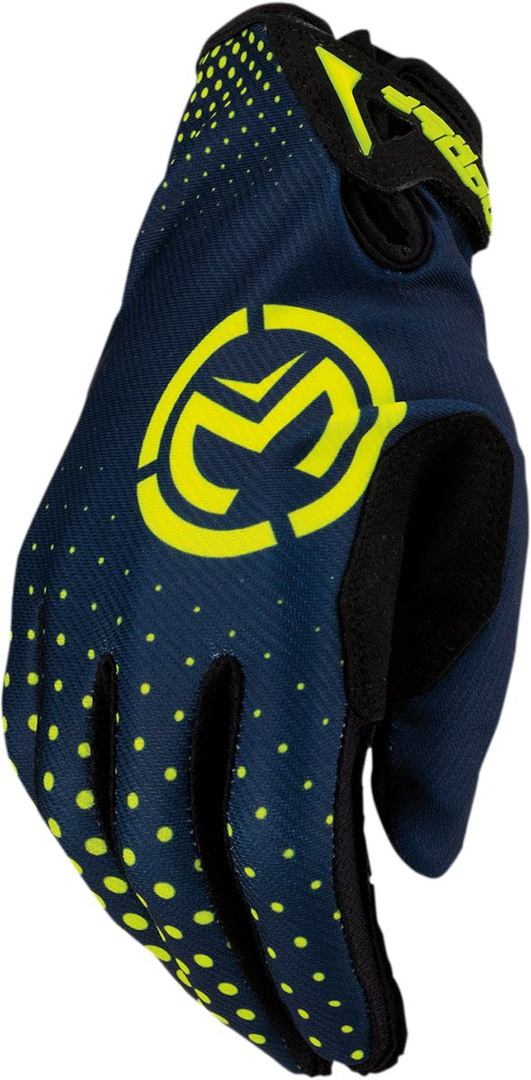 Moose Racing SX1 S20 Short Motocross Handschuhe, blau-gelb, Größe XL, blau-gelb, Größe XL
