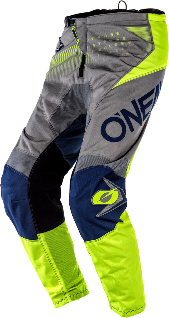 Oneal Element Factor Youth Motocross Pants, blue-yellow, Size 24, blue-yellow, Size 24