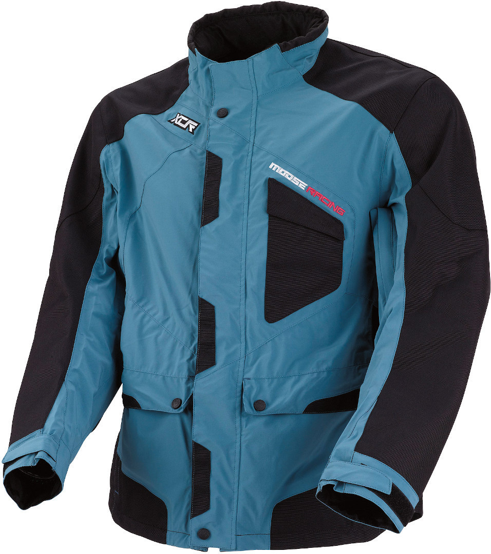 Moose Racing XCR S20 Motocross Jacket, black-blue, Size XL, black-blue, Size XL