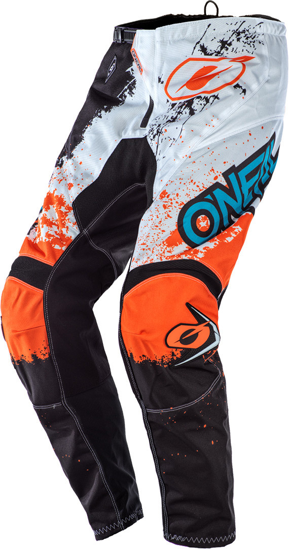 Oneal Element Impact Motocross Pants, black-orange, Size 36, black-orange, Size 36