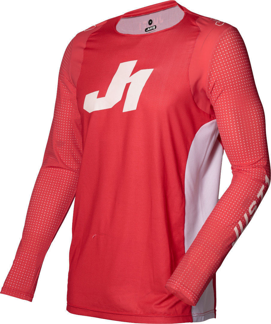 Just1 J-Flex Мотокросс Джерси Красный/Белый M 