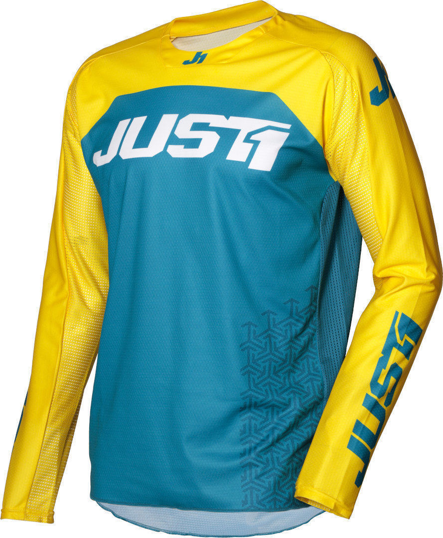 Just1 J-Force Terra Мотокросс Джерси Синий/Желтый S 