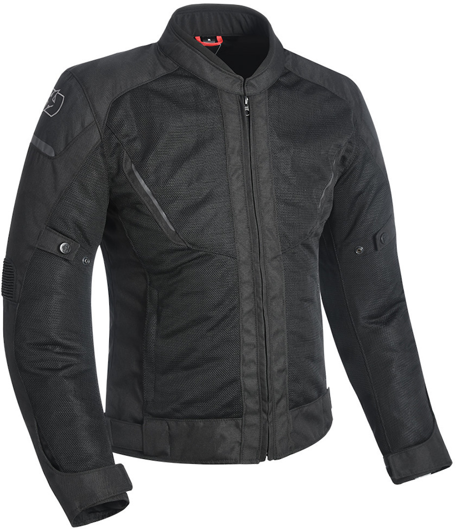 Oxford Delta Air Motorcycle Textile Jacket, black, Size M, black, Size M