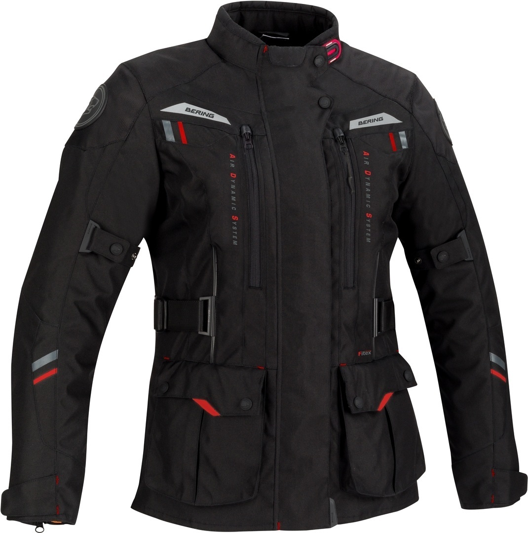 Bering Darko Women's Motorcycle Textile Jacket, black, Size 44, black, Size 44 for Women