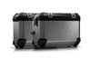 TRAX ION aluminium case system Silver 45/37 liter - KTM 790 Adventure / R (19-) alumiini kotelo järjestelmä hopea 45/37 litraa-KTM 790 seikkailu/R (19-)