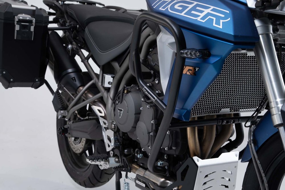 SW-Motech Crash bar - Nero. Modelli Triumph Tiger 800 (15-).