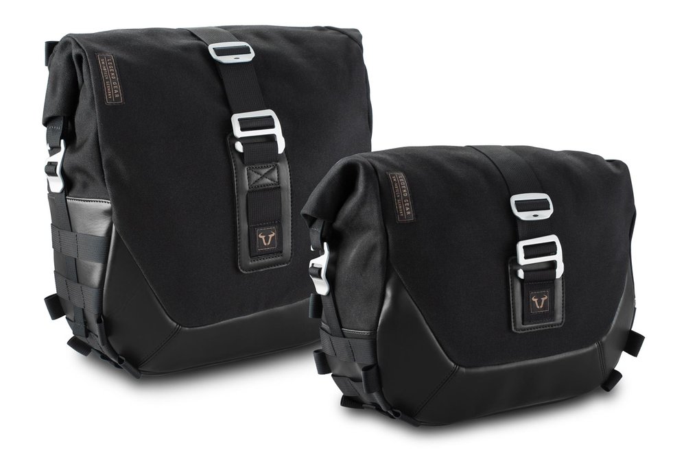 SW-Motech Legend Gear side bag system LC Black edition - Ducati Scrambler models (18-).