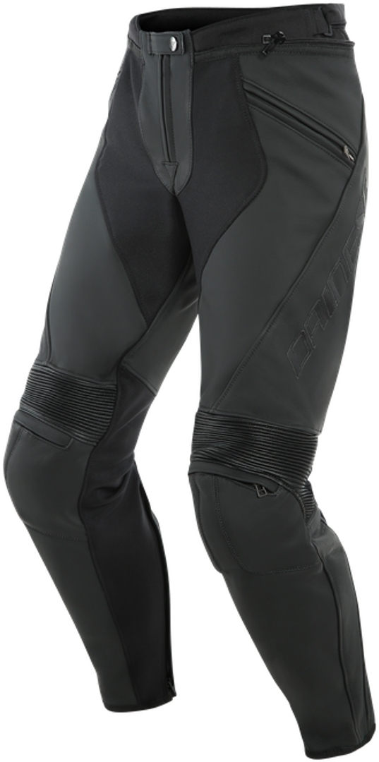 Image of Dainese Pony 3 Pantaloni moto in pelle, nero, dimensione 52