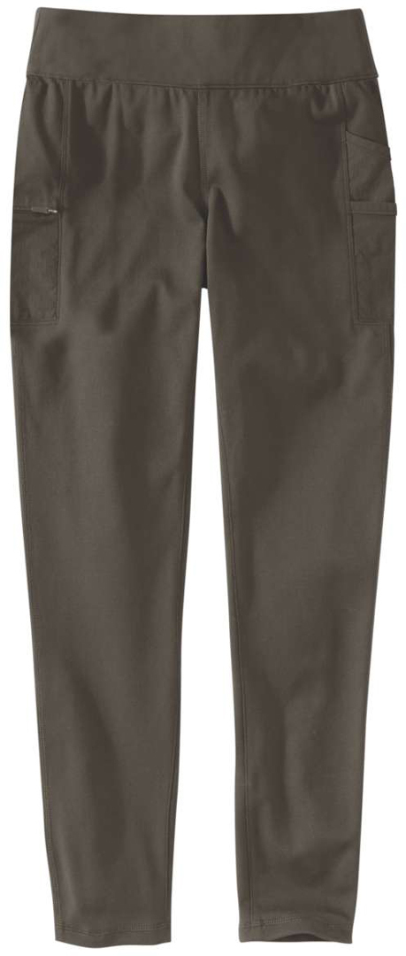 Image of Carhartt Force® Utility Signore Legging, marrone, dimensione S per donne