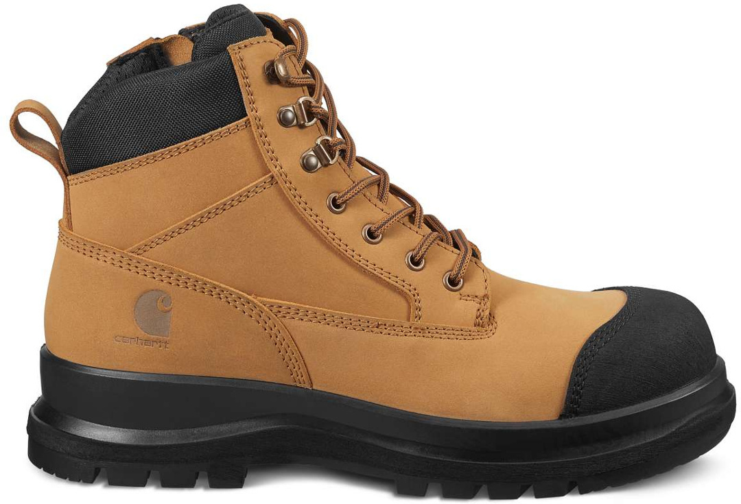 Carhartt Detroit 6’’ ZIP S3 Boots, brown, Size 43, 43 Brown unisex