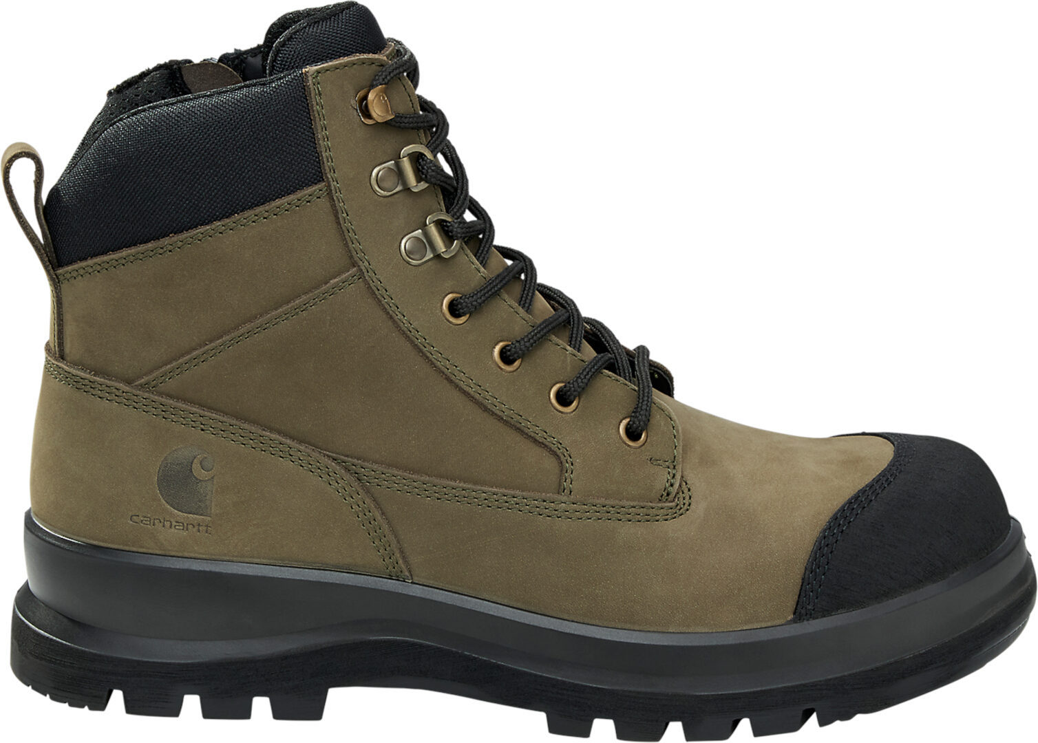 Carhartt Detroit 6’’ ZIP S3 Bottes, vert, taille 47 pour Hommes