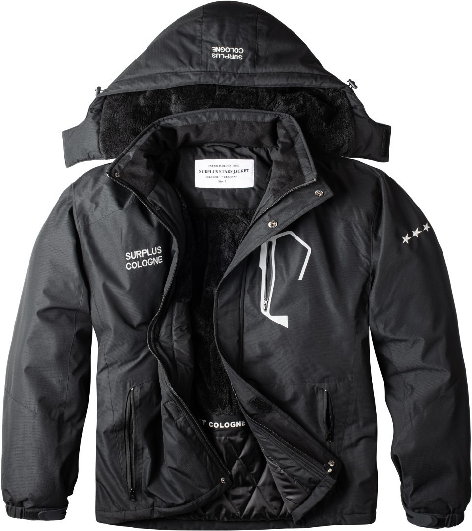 Surplus Stars Jacket, black, Size 2XL, black, Size 2XL