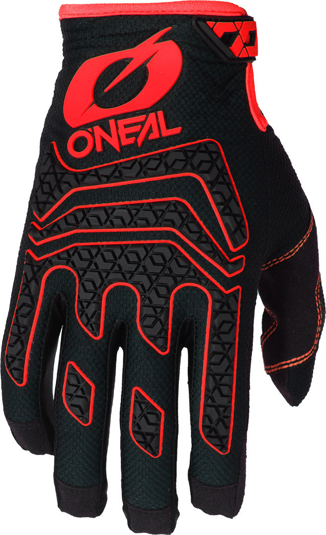 Oneal Sniper Elite Motocross Gloves, black-red, Size XL, black-red, Size XL