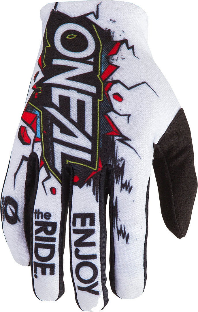 Oneal Matrix Villain 2 Motocross Gloves, white, Size XL, white, Size XL