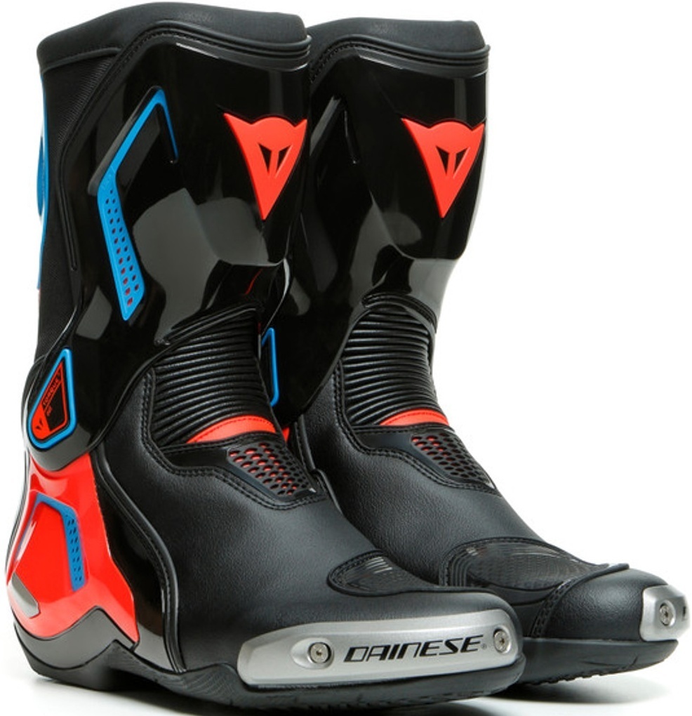 Dainese Torque 3 Out Motorcykel kängor, svart-röd-blå, storlek 41