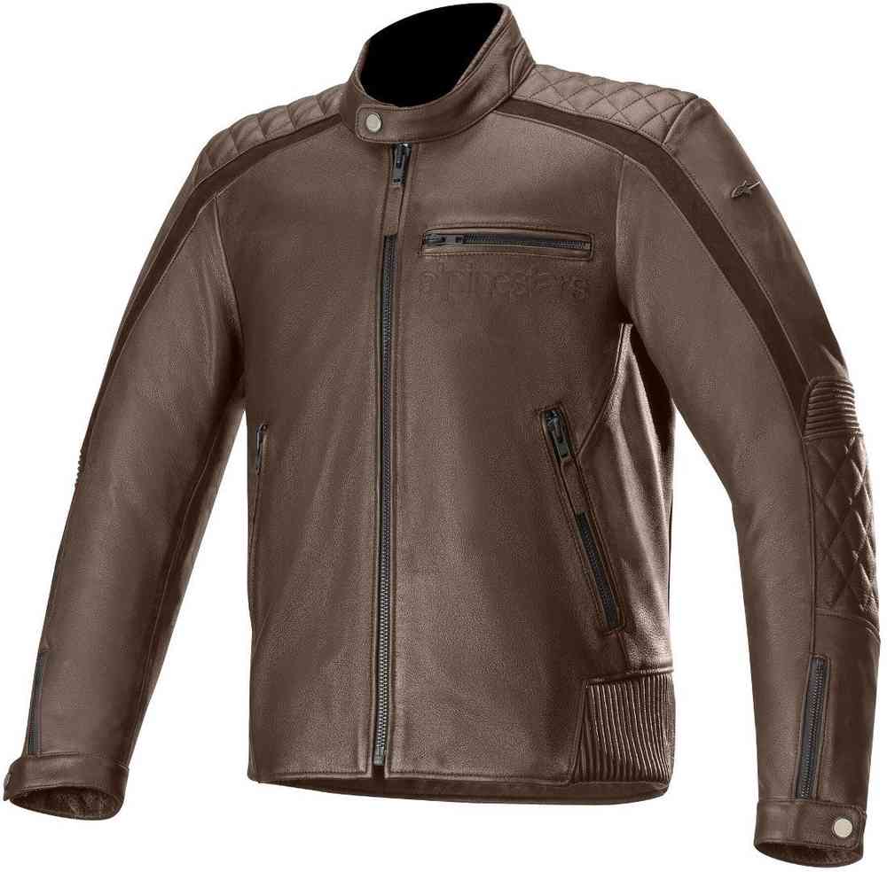 Alpinestars Hoxton V2 Motorcycle Leather Jacket 오토바이 가죽 재킷