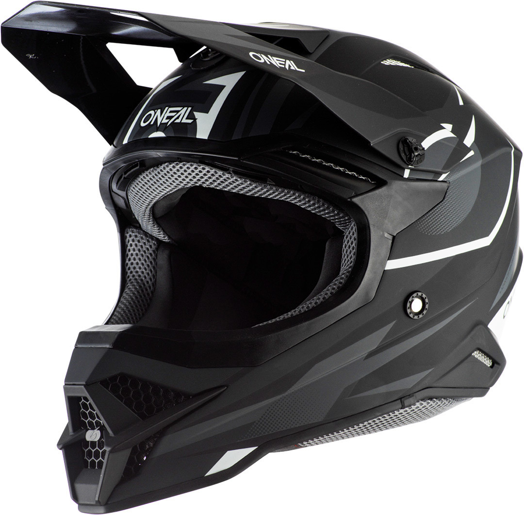 Oneal 3Series Riff 2.0 Motocross Helmet, black-grey, Size XS, black-grey, Size XS