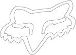 FOX Head TDC 28 Наклейки