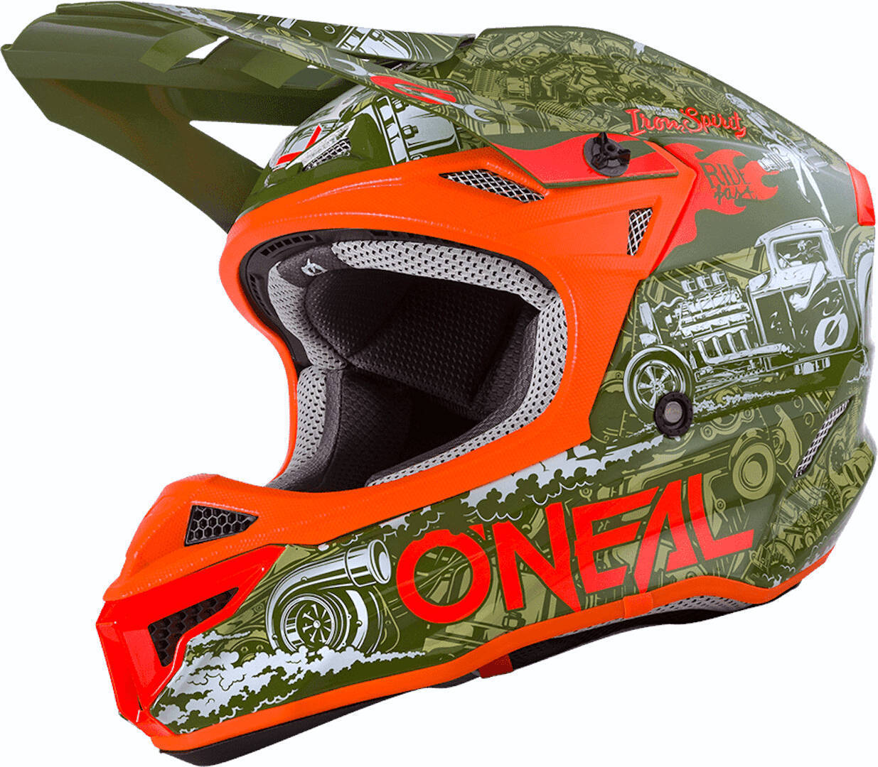 Oneal 5Series Polyacrylite HR, green, Size 2XL, green, Size 2XL