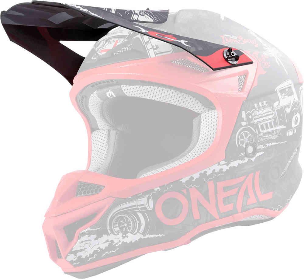 Oneal 5Series Polyacrylite HR 頭盔峰。
