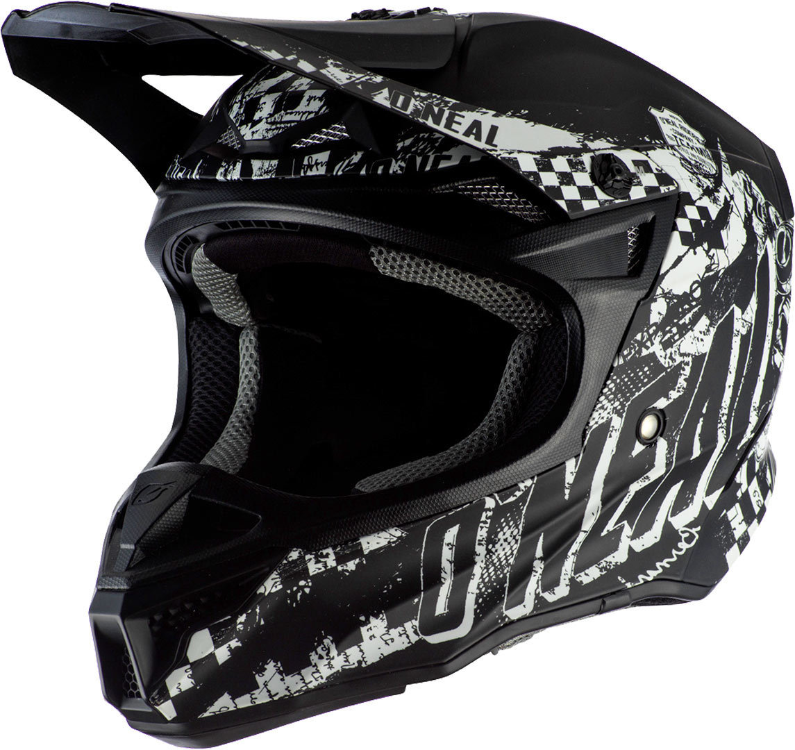Oneal 5Series Polyacrylite Rider, black-white, Size 2XL, black-white, Size 2XL