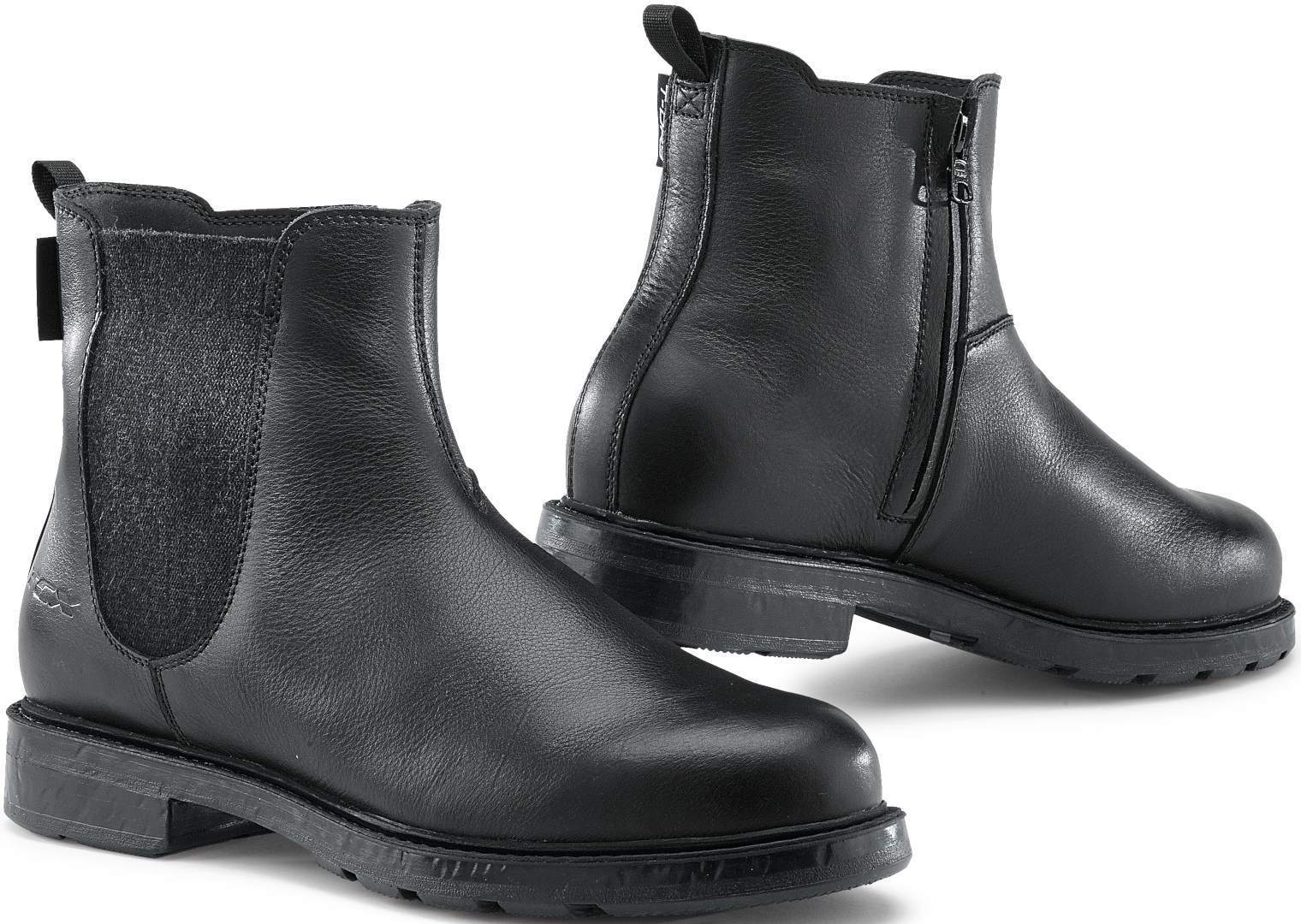 TCX Staten waterproof Motorcycle Shoes, black-grey, Size 41, black-grey, Size 41