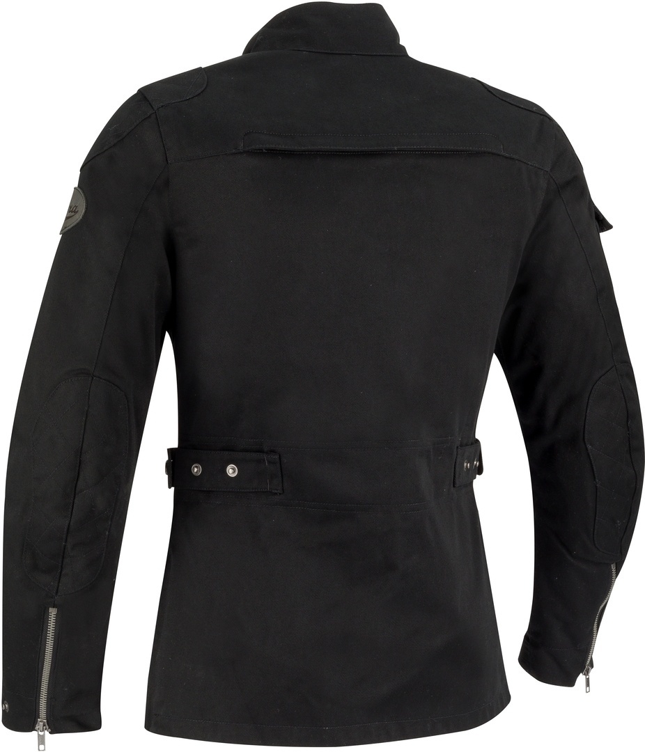 Side view of Segura Baaron Ladies Motorcycle Textile Jacket, black, Size 36 for Women