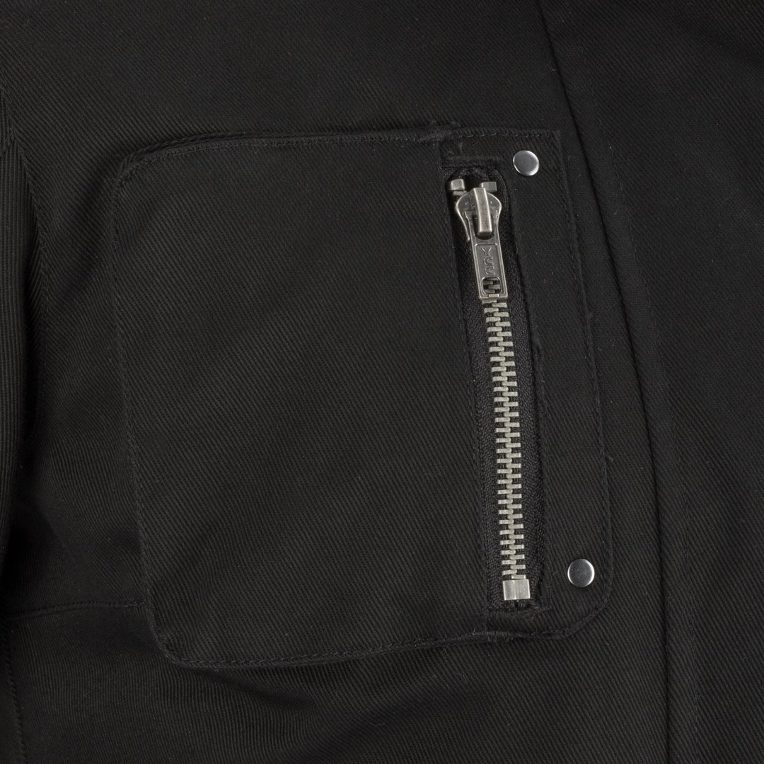 Side view of Segura Baaron Ladies Motorcycle Textile Jacket, black, Size 36 for Women