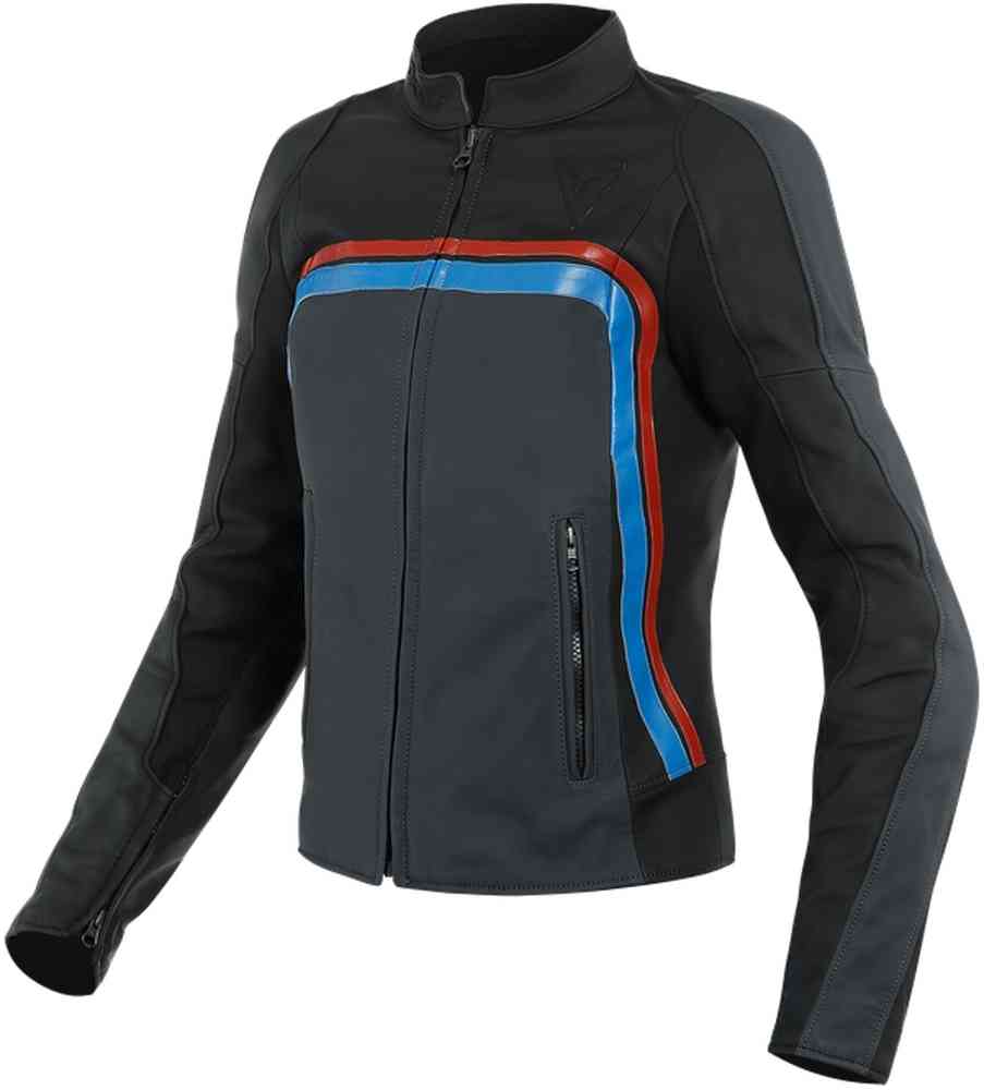 Dainese Lola 3 Chaqueta de cuero de la motocicleta de las señoras