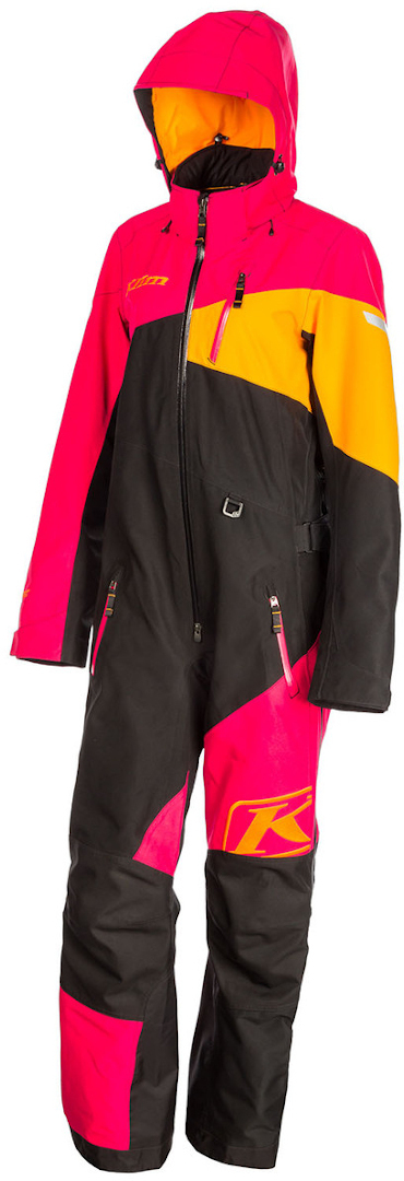 Klim Ripsa Ladies One Piece Snow Suit, pink, Size XL for Women, pink, Size XL for Women