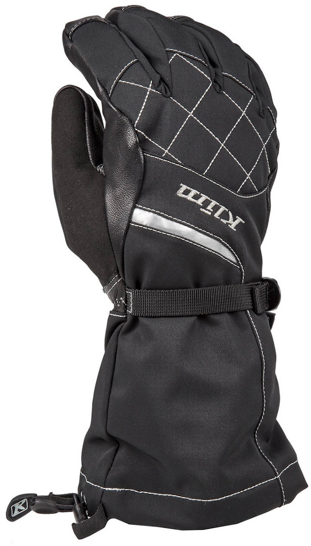 Klim Allure Black Ladies Gloves, Size 2XL for Women, black, Size 2XL for Women