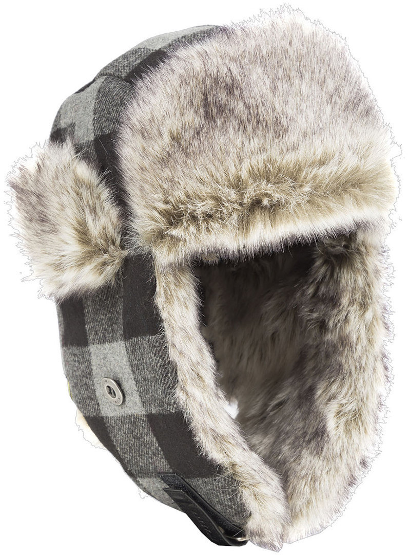 Klim Muffler Hat, grøn-brun, størrelse L XL