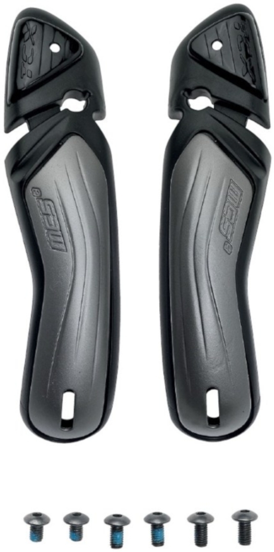 TCX R-S2 Aluminium Zehenschleifer, schwarz-grau, schwarz-grau