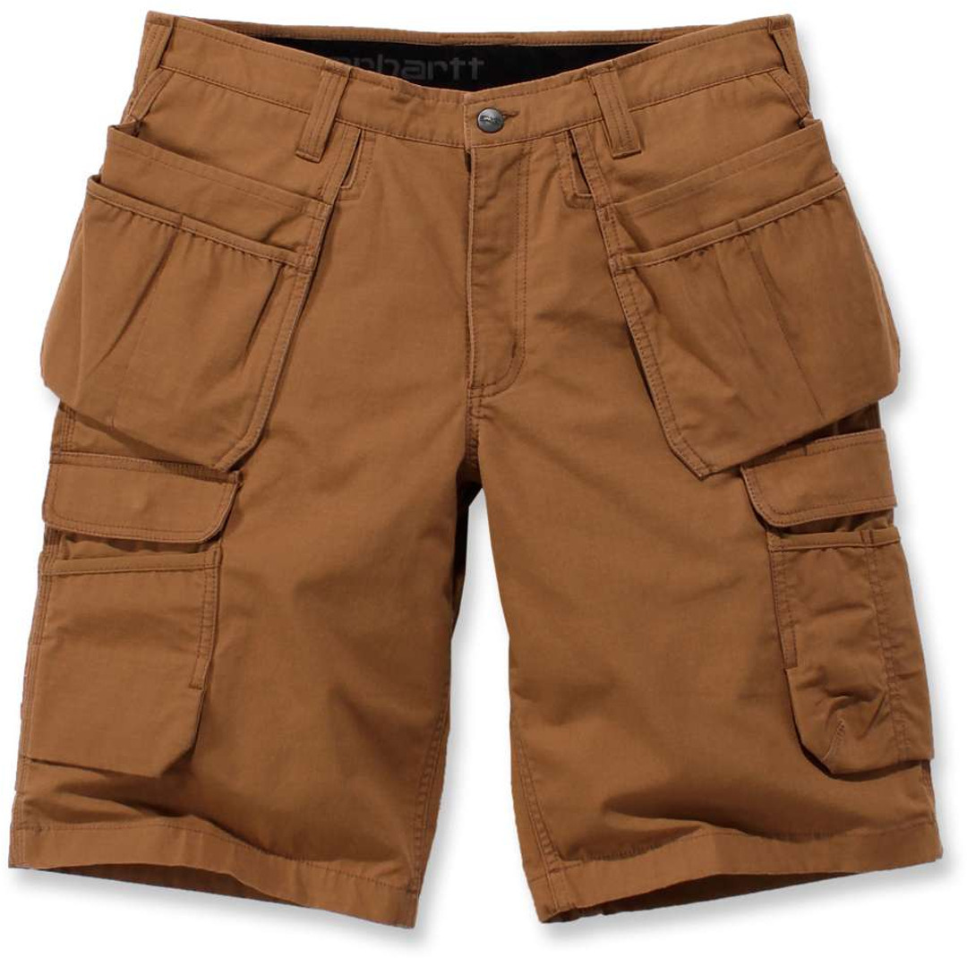 Carhartt Steel Multipocket Shorts, brun, storlek 33