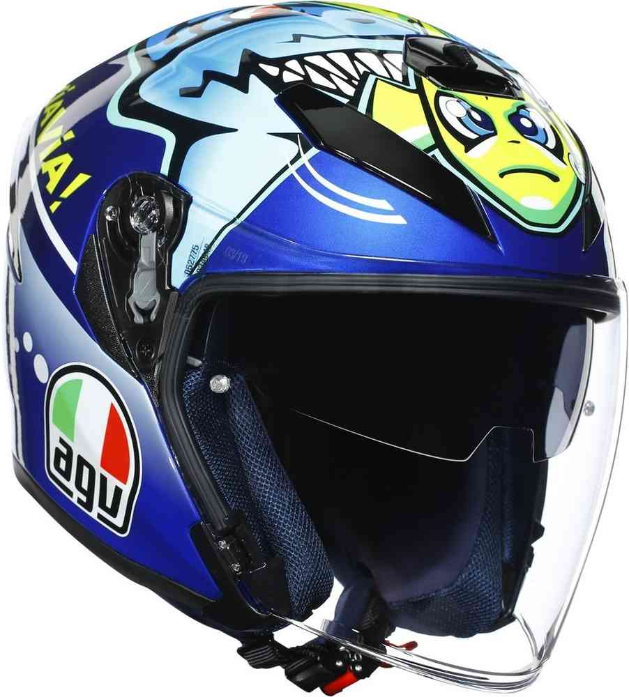 AGV K-5 Rossi Misano 2015 Jet hjelm