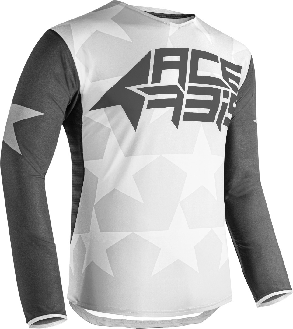 Image of Acerbis Starway Maglia Motocross, grigio, dimensione S