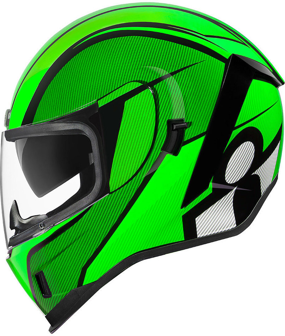 Icon Airform Conflux Helm, grün, Größe 3XL, grün, Größe 3XL