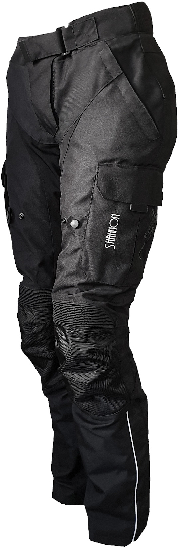 Bores Shanon Ladies Motorcycle Textile Pants, black, Size 40 for Women, black, Size 40 for Women