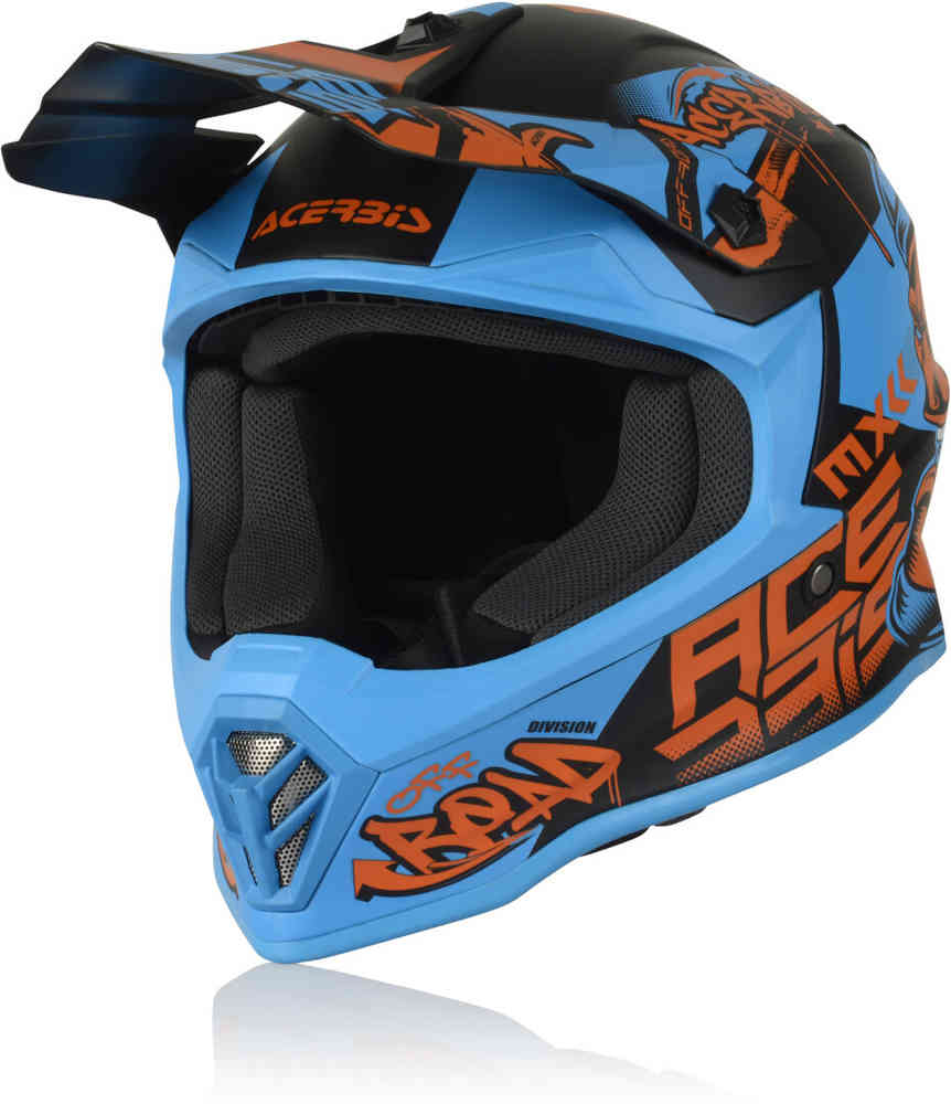 Acerbis Steel キッズモトクロスヘルメット