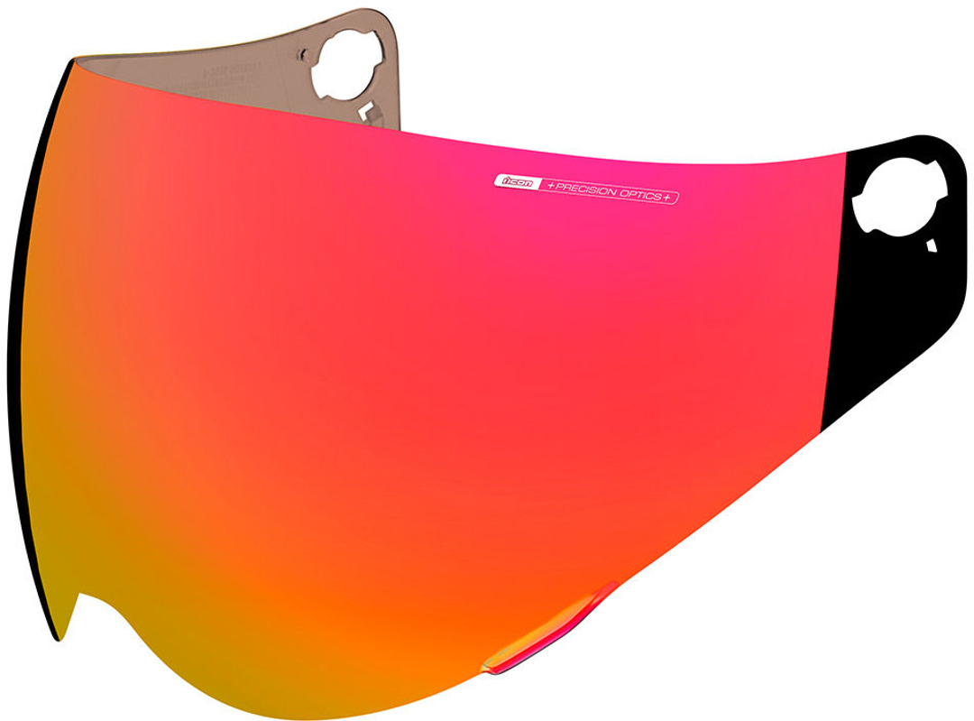 Icon Variant Pro Precision Optics Visor, red, red